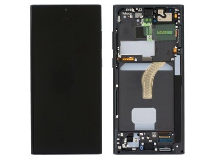 Samsung Galaxy S22 Ultra 5G LCD displej, dotykové sklo - S908 (Service Pack) Black